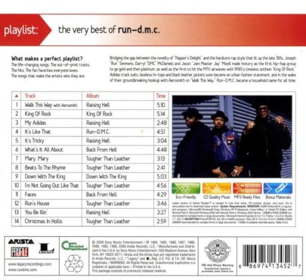 RUN DMC - Playlist: The Very Best Of RUN-DMC - Amazon.com Music